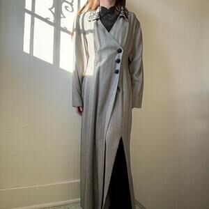 Vintage 1990s Expo Jacket Over Coat 10 Retro Classy